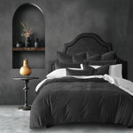 TWO Cascade Velvet Euro pillow covers 26 x 26" includes TWO 26 x 26" inserts (filled with 22oz 50/50 Hutterite Duck)