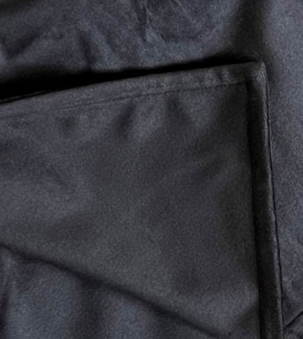 TWO Cascade Velvet Euro pillow covers 26 x 26" includes TWO 26 x 26" inserts (filled with 22oz 50/50 Hutterite Duck)