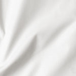 Hotel Roma Percale FITTED sheet - TWIN WHITE - 15" pocket